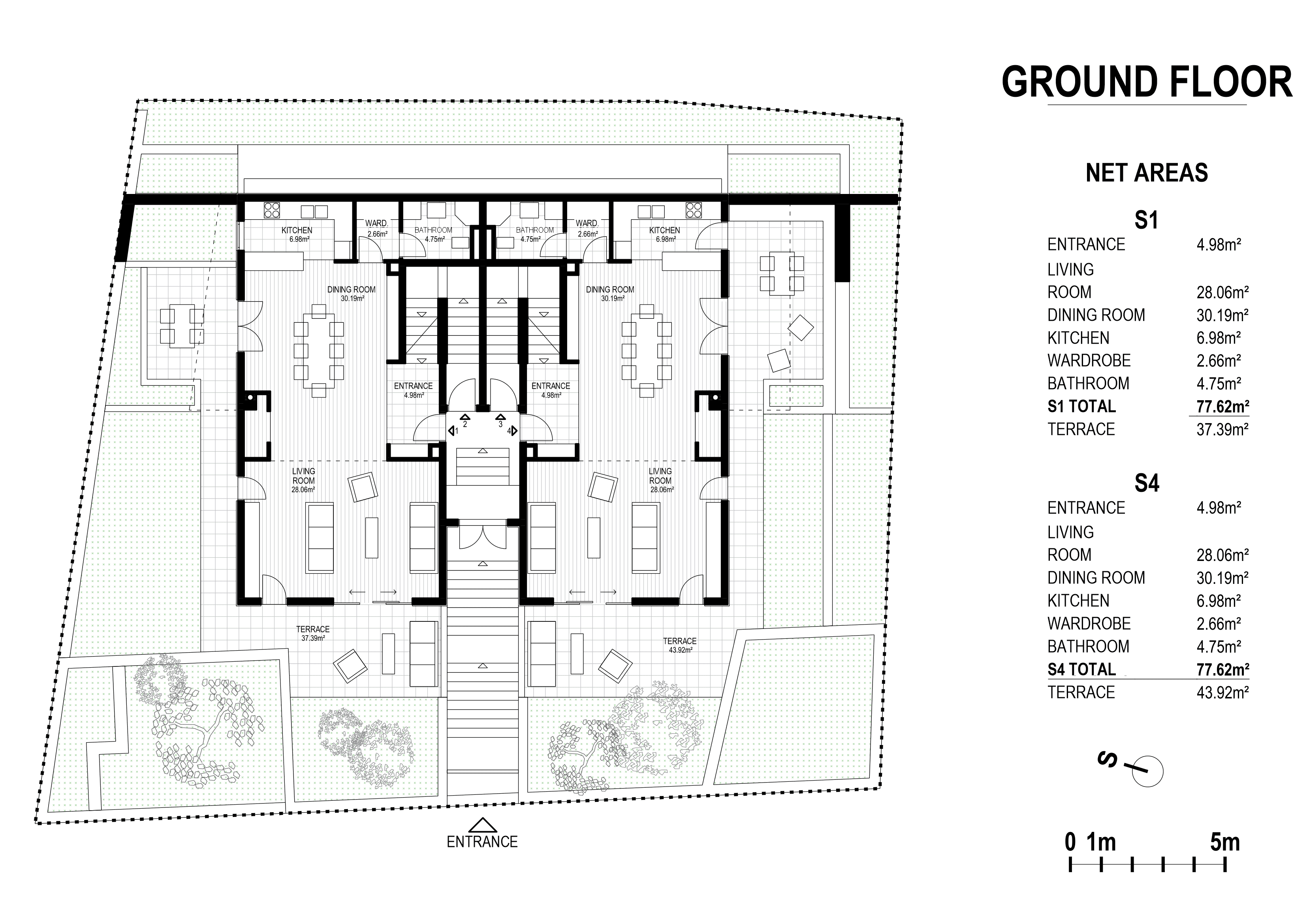 Ground floor — Sevid Apartments